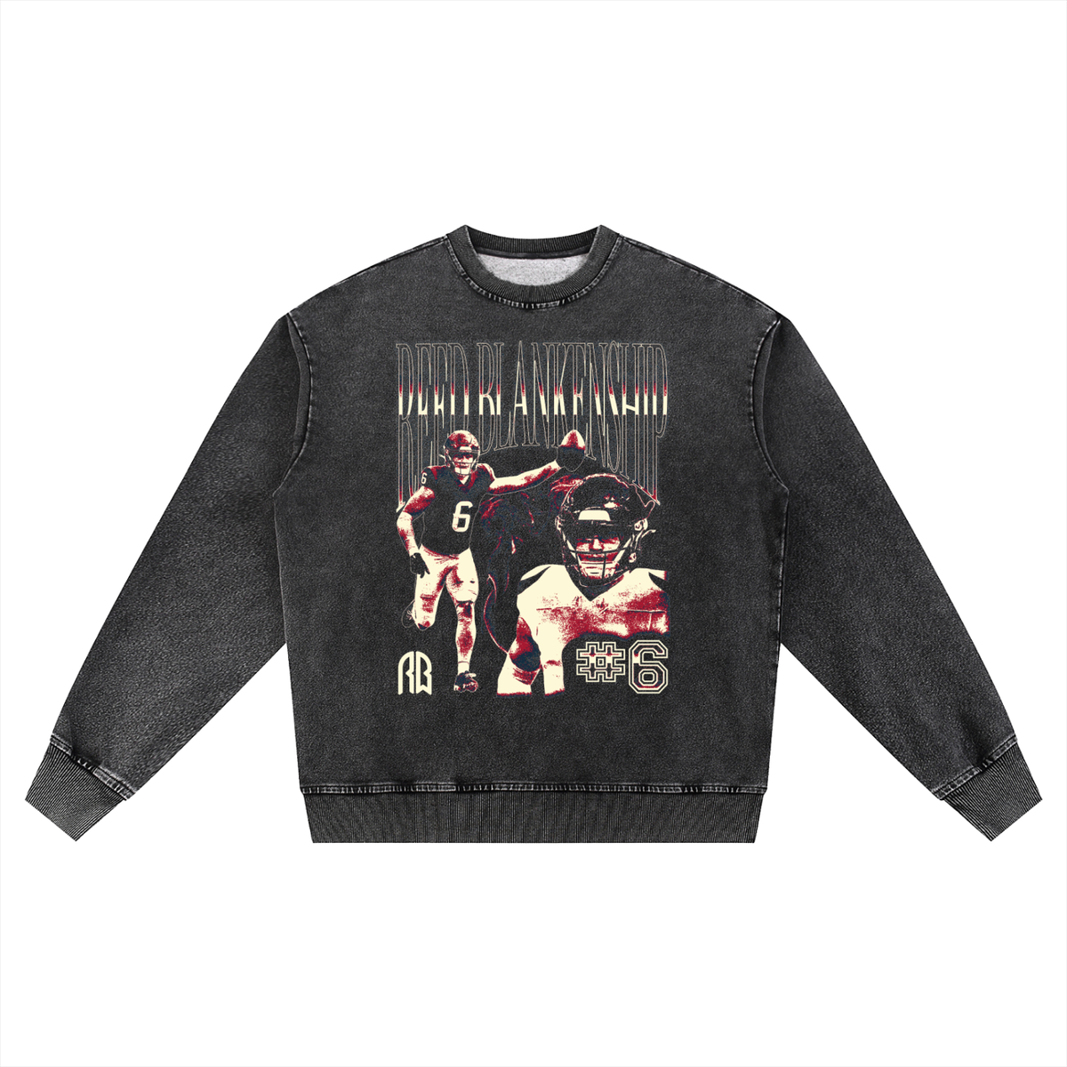 Reed Blankenship Vintage Oversized Washed Sweatshirt