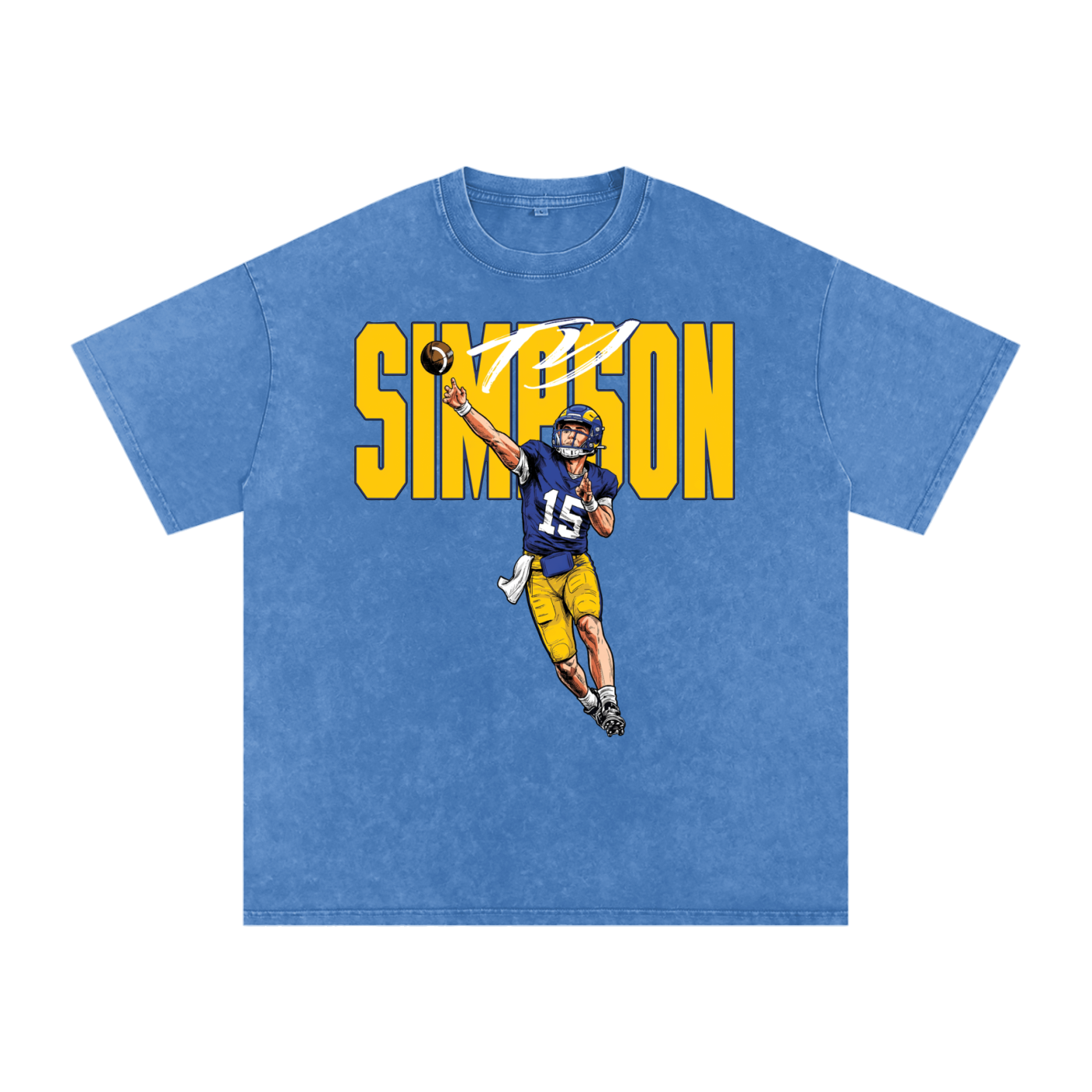 Ty Simpson "Illustration" Boxy T-shirt
