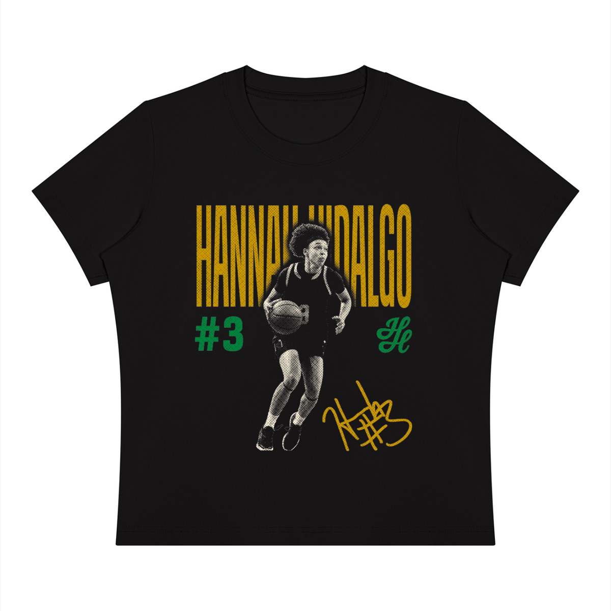 Hannah Hidalgo Halftone Women's T-shirt