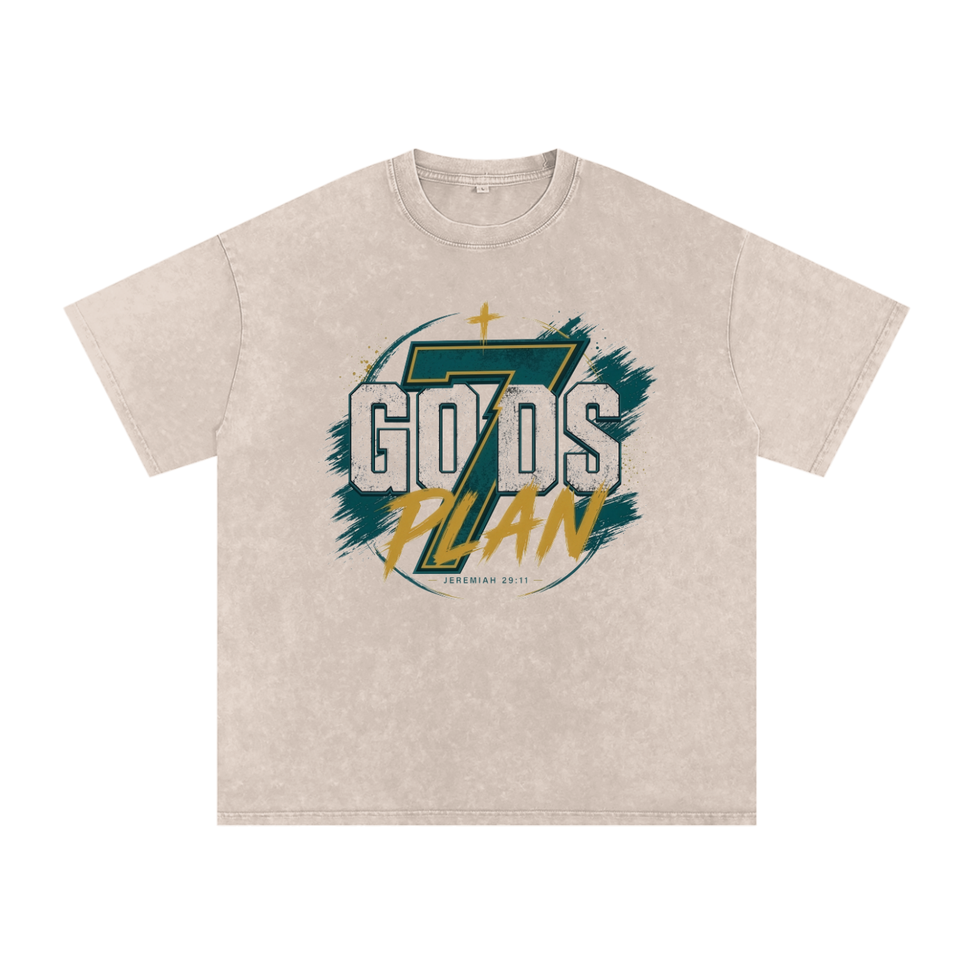 Brian Thomas Jr. "Gods Plan" Boxy T-Shirt