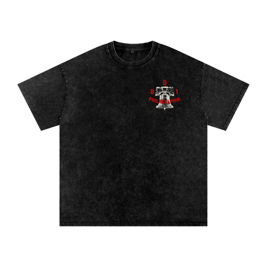Jalen Hurts BO1 Bell Boxy Washed T-shirt