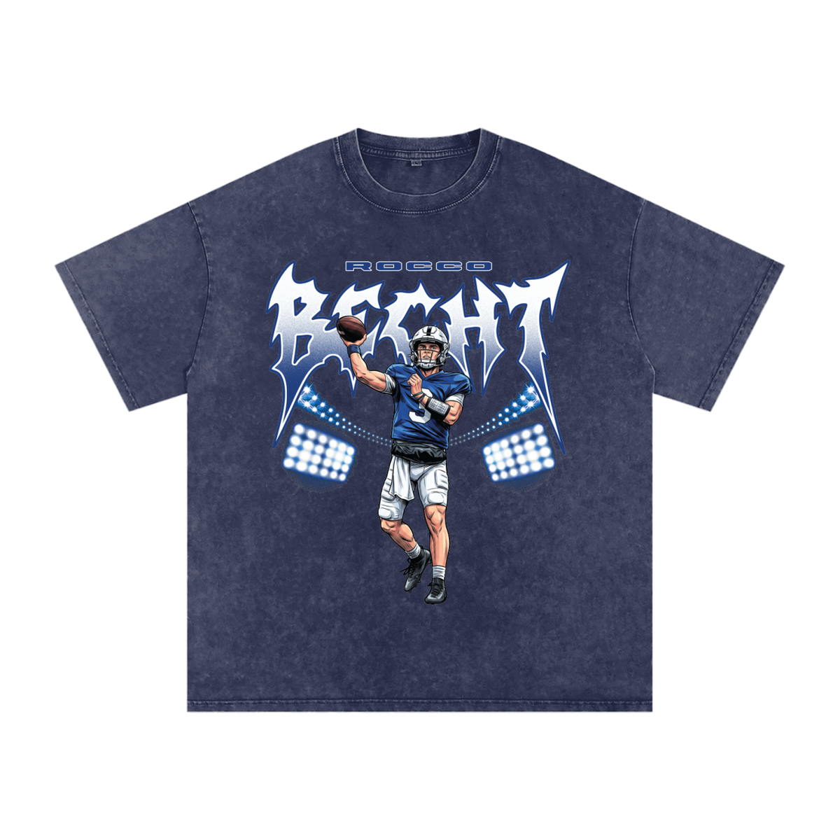 Rocco Becht "Illustration" Oversized Washed T-Shirt
