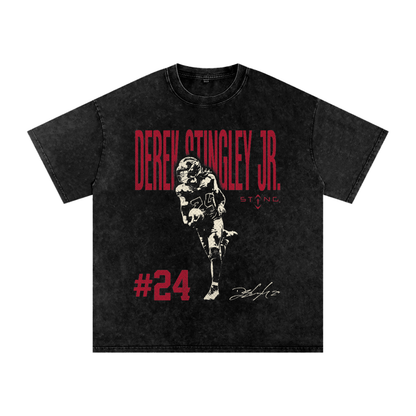 Derek Stingley Jr. "Halftone" Boxy T-Shirt