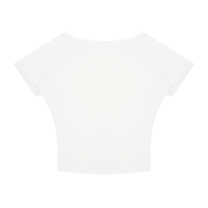 Sophie Cunningham "Portrait" Boatneck Raglan Tee