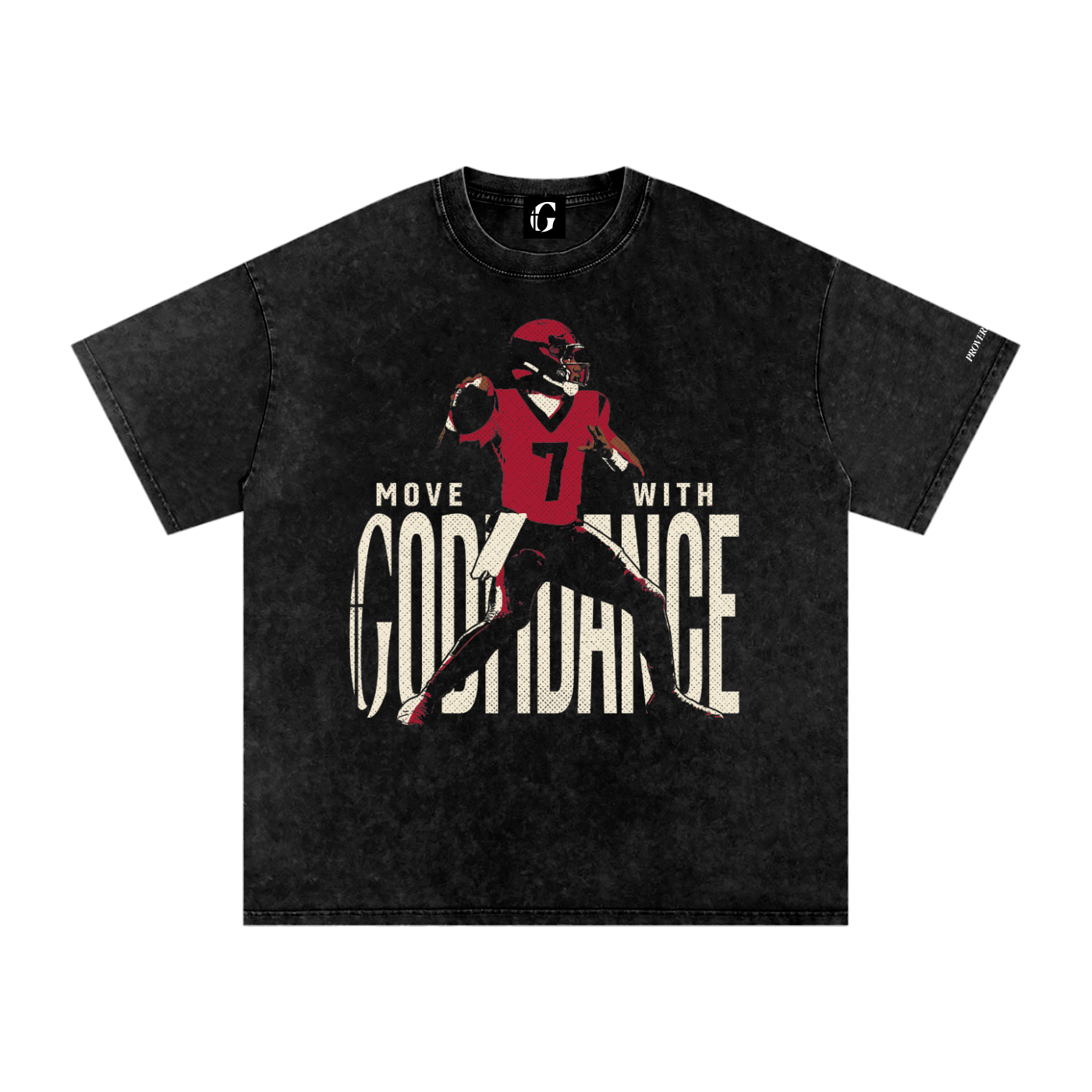 CJ Stroud "Move With Godfidance" Boxy T-Shirt