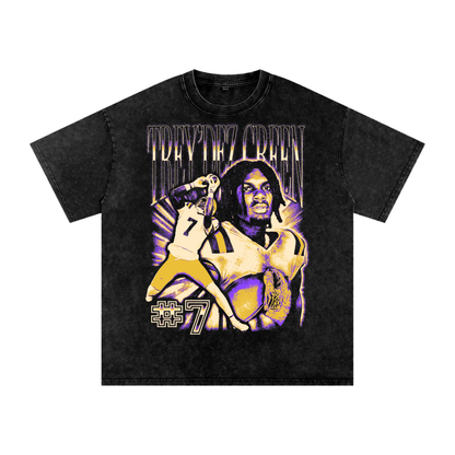 Trey'Dez Green "Vintage" Boxy T-Shirt