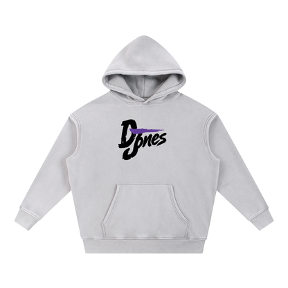 Dilin Jones Logo Oversized Washed Hoodie