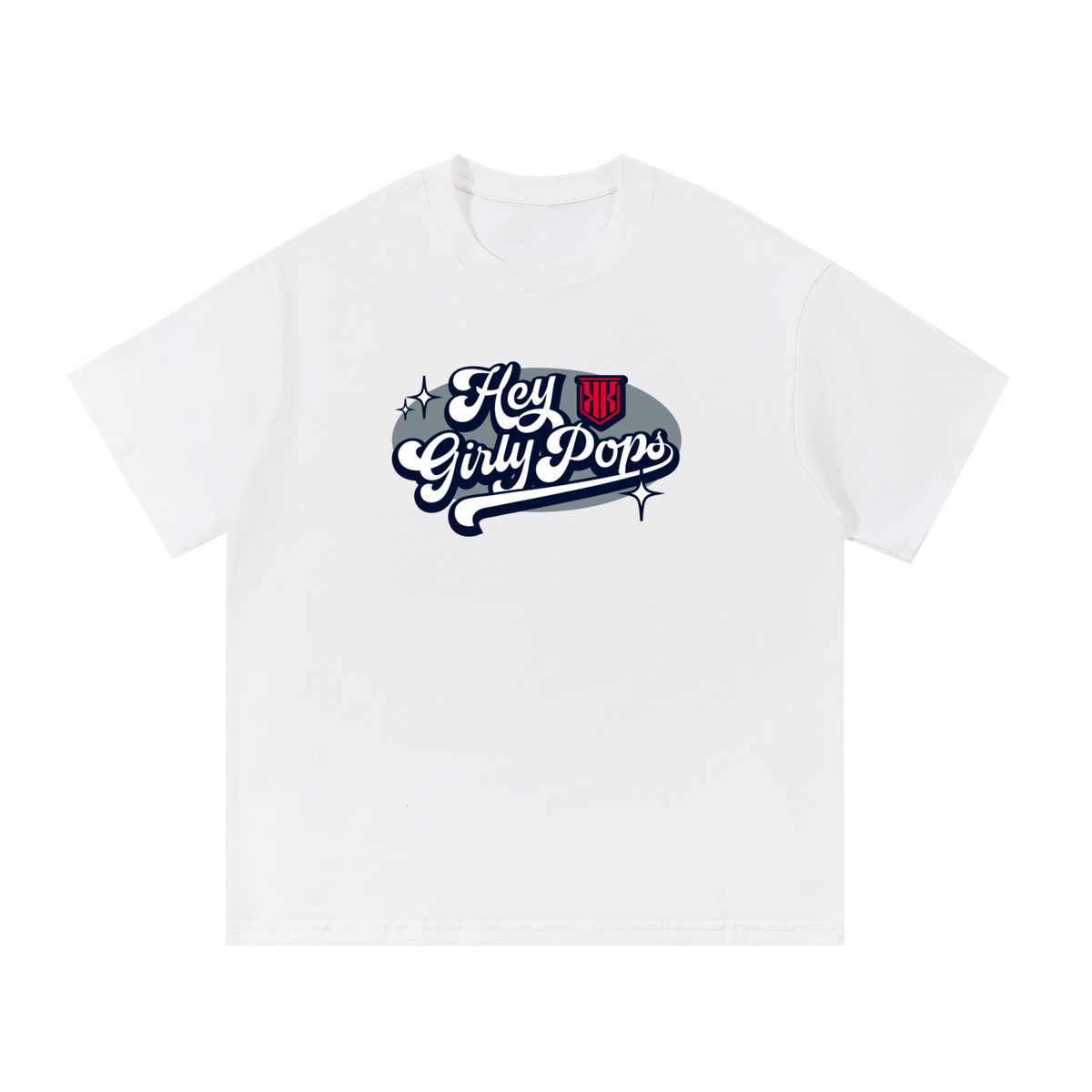 KK Arnold Hey Girly Pops Oversized T-shirt