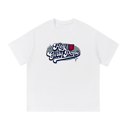KK Arnold Hey Girly Pops Oversized T-shirt