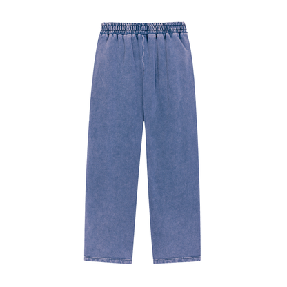 Aneesah Morrow "Logo" Wide Leg Sweatpants