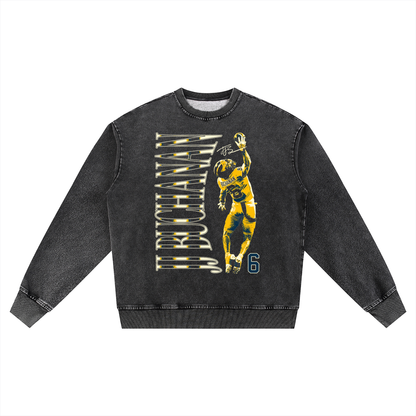 JJ Buchanan Classic Oversized Washed Sweatshirt