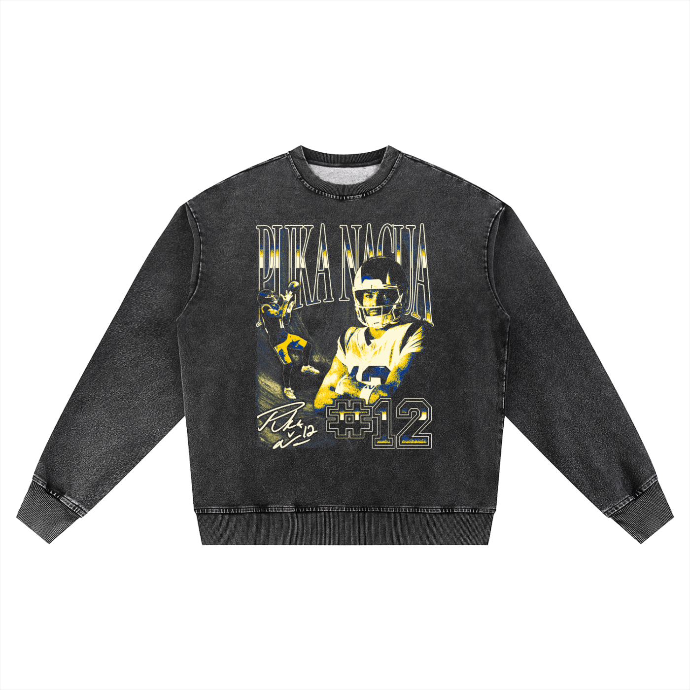 Puka Nacua Los Angeles Vintage Heavyweight Washed Sweatshirt