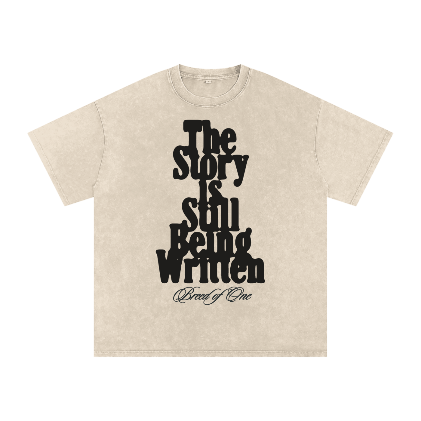 Jalen Hurts Still Written Washed Boxy T-shirt