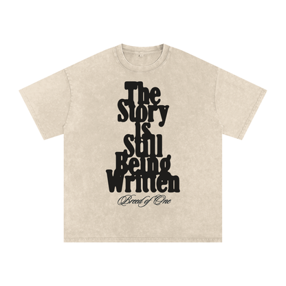 Jalen Hurts Still Written Washed Boxy T-shirt
