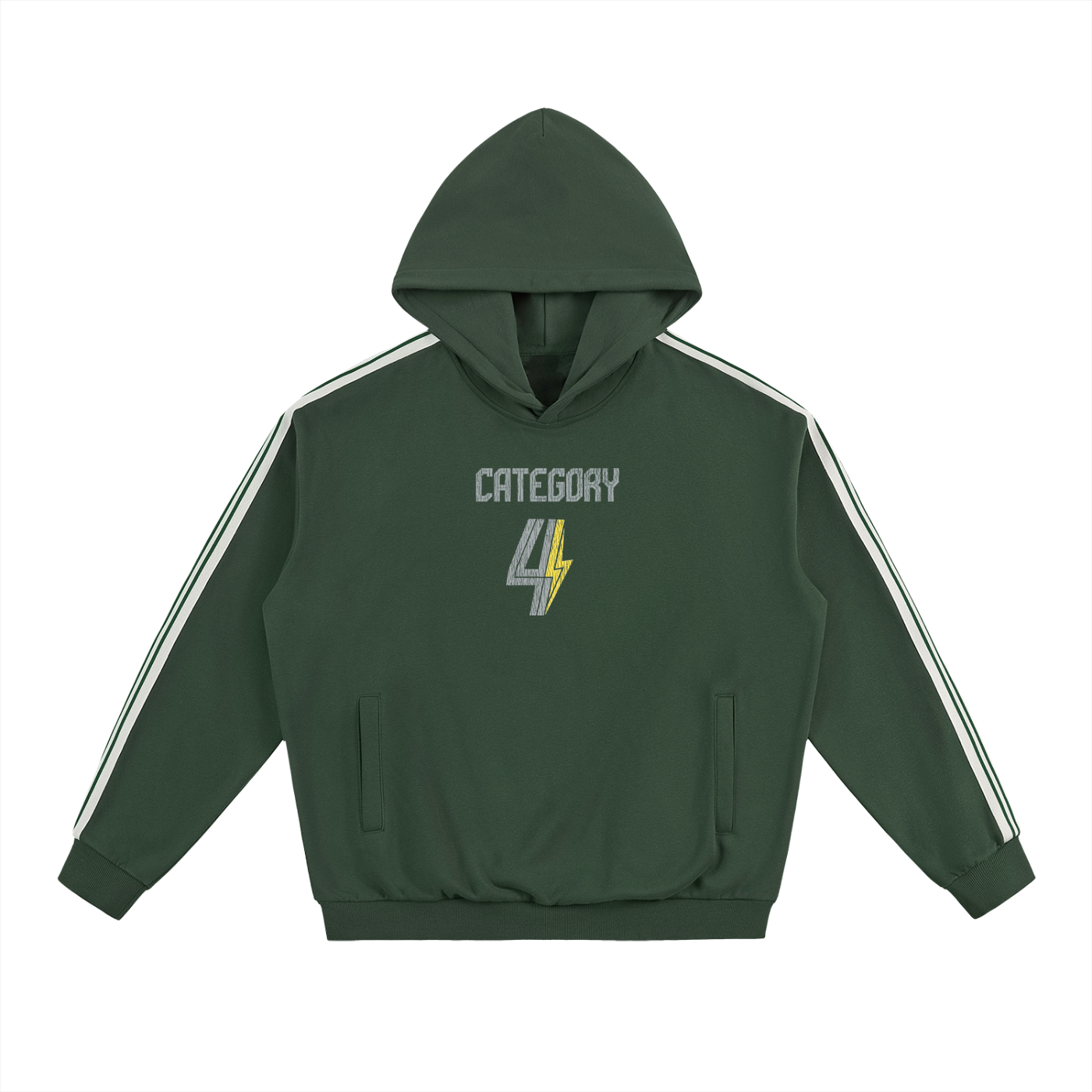 Flau'jae Johnson "Category 4" Striped Heavyweight Hoodie