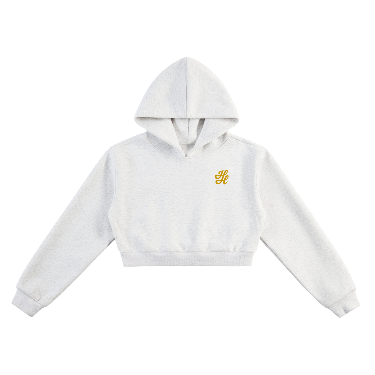 Hannah Hidalgo Logo Women's Cropped Hoodie