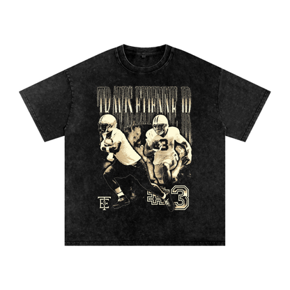 Travis Etienne Jr. Vintage Oversized Washed T-Shirt