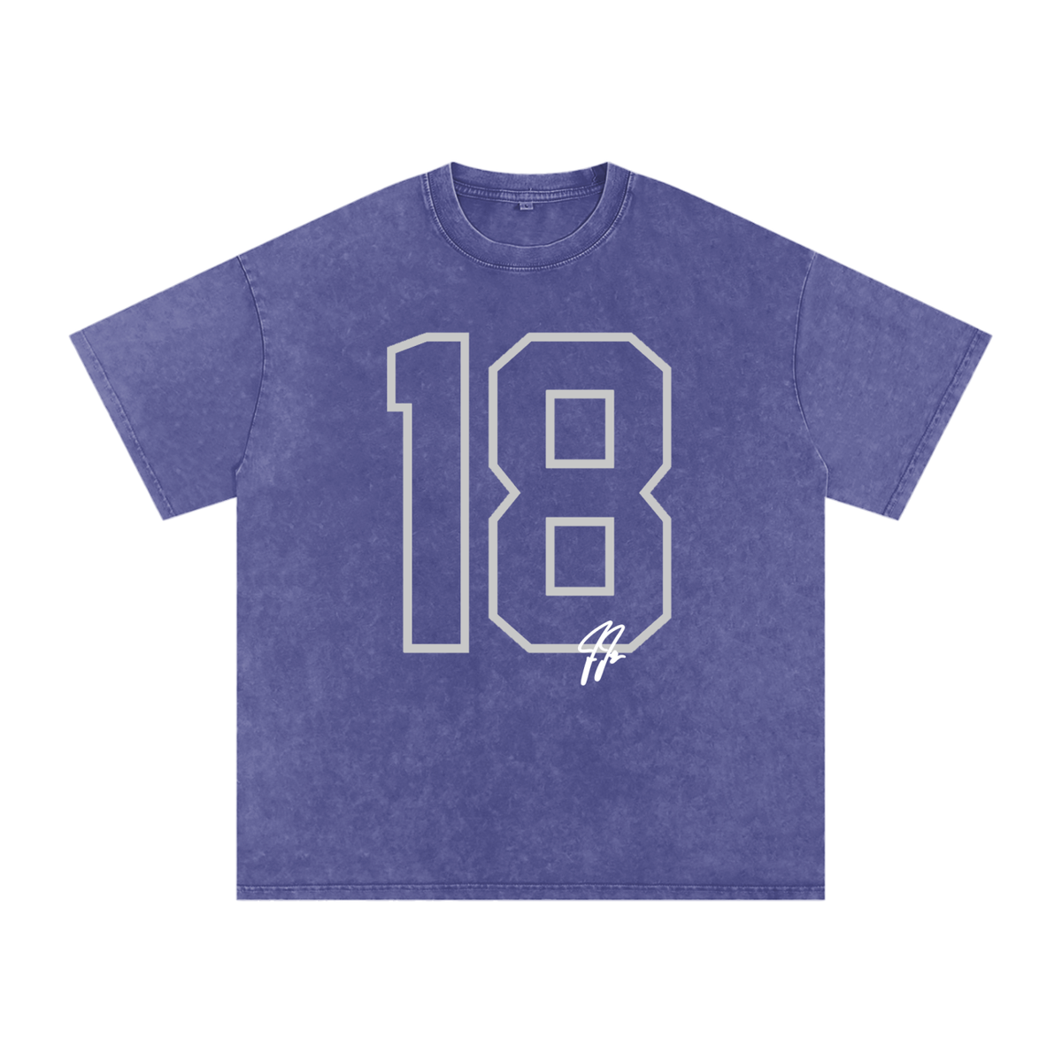 Justin Jefferson Jersey Washed Boxy T-shirt
