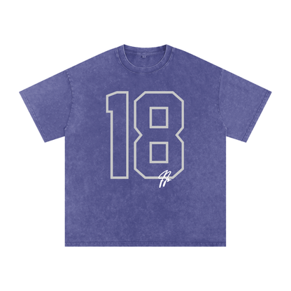 Justin Jefferson Jersey Washed Boxy T-shirt