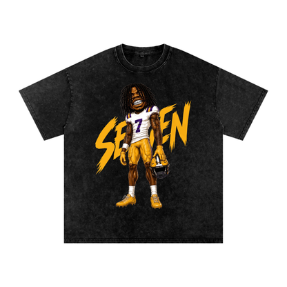 Trey'Dez Green "Vintage" Boxy T-Shirt