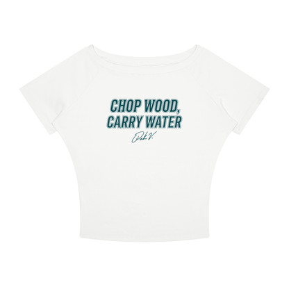 Parker Washington "Chop Wood, Carry Water" Boatneck Tee