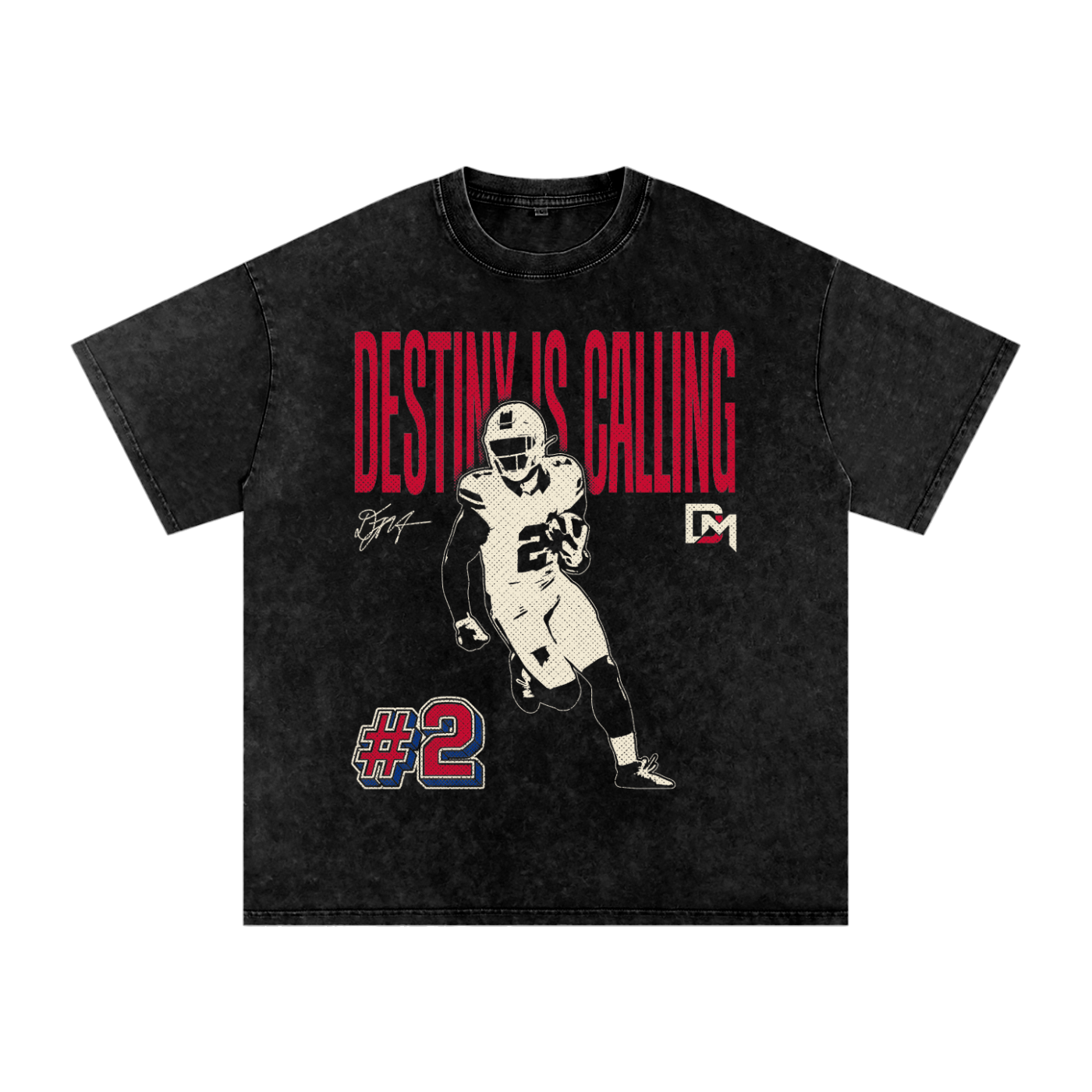 DJ Moore "Halftone" Boxy T-Shirt