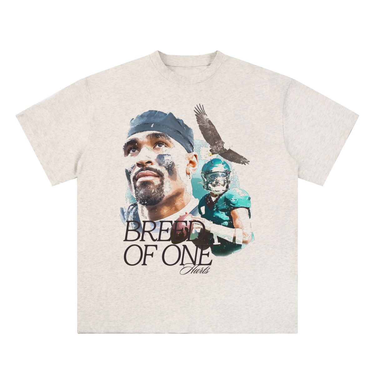 Jalen Hurts Philadelphia Vintage Heavyweight T-shirt