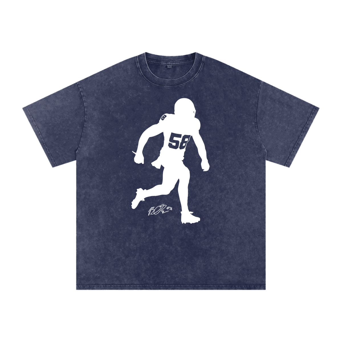 Bobby Okereke Silhouette Oversized Washed T-Shirt