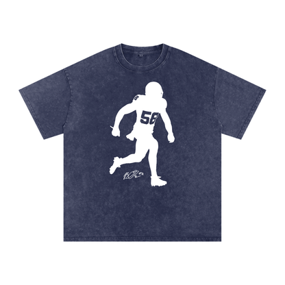 Bobby Okereke Silhouette Oversized Washed T-Shirt
