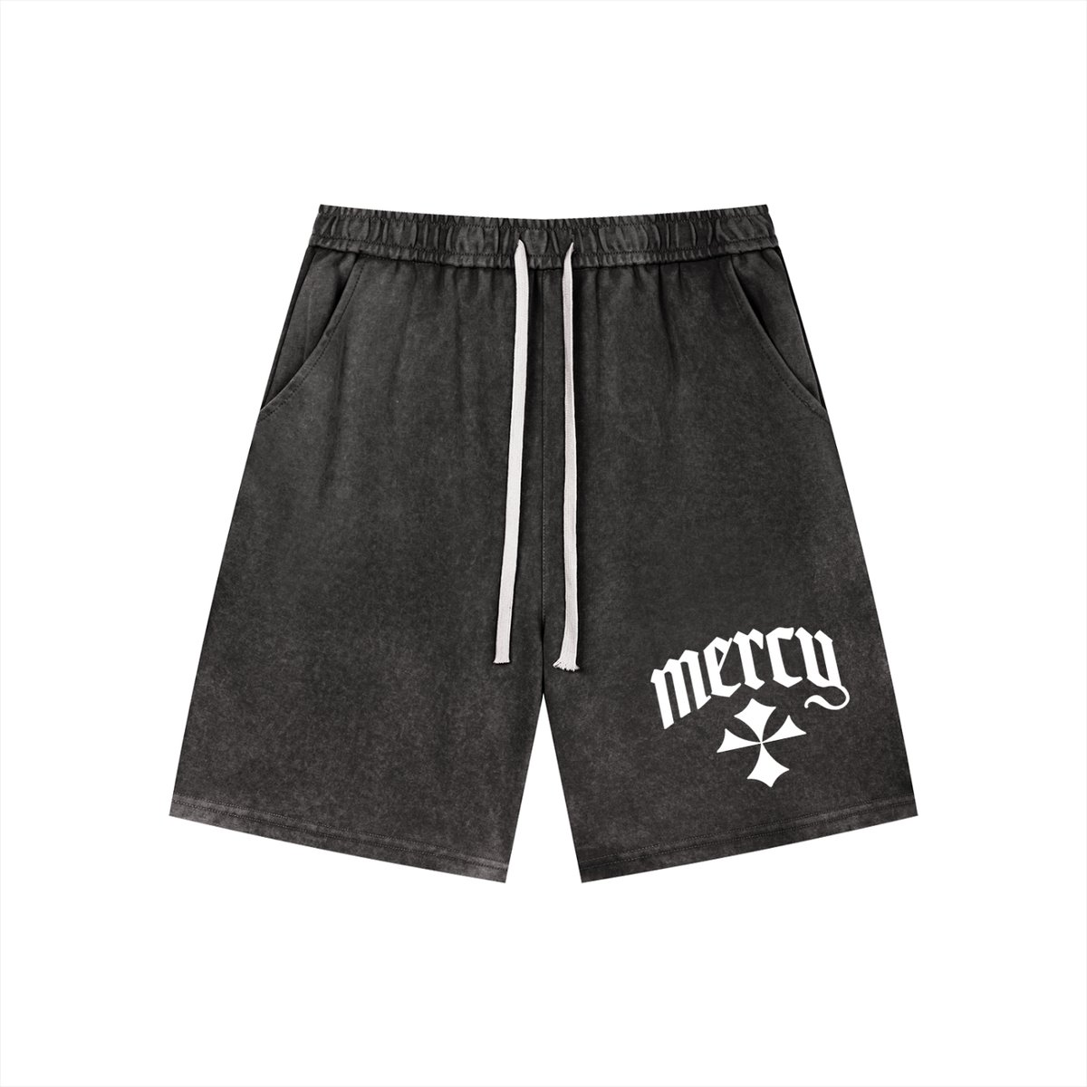 Mercy Miller Logo Fleece Washed Shorts