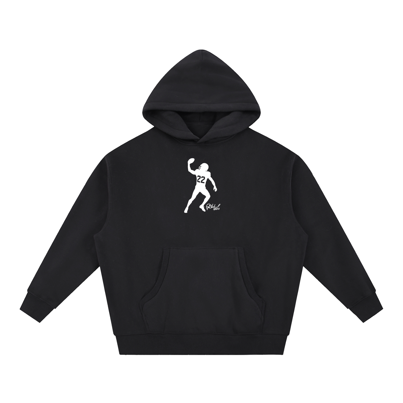 Rashid Shaheed Silhouette Oversized Boxy Hoodie