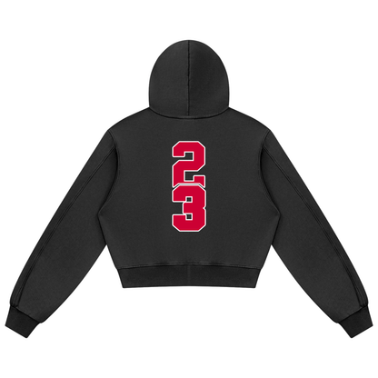 Women's Mineral Wash Full Zip Hoodie
