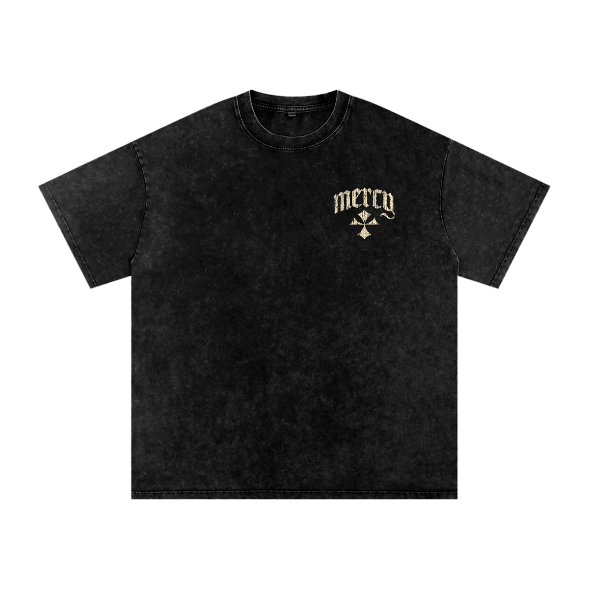 Mercy Miller Show No Mercy Oversized Washed T-Shirt
