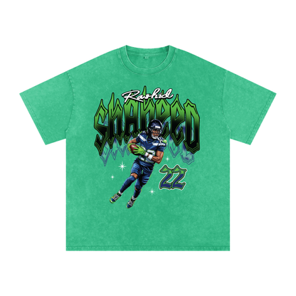 Rashid Shaheed "Illustration" Oversized Washed T-Shirt