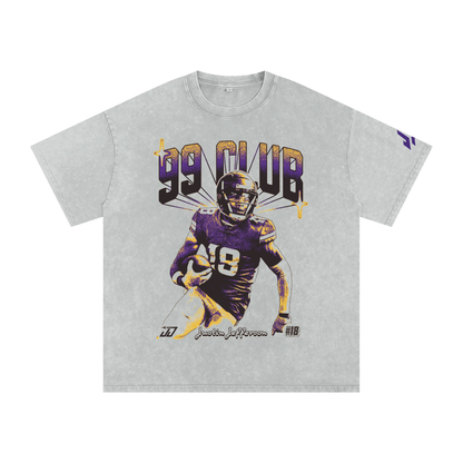 Justin Jefferson Boxy Washed T-shirt