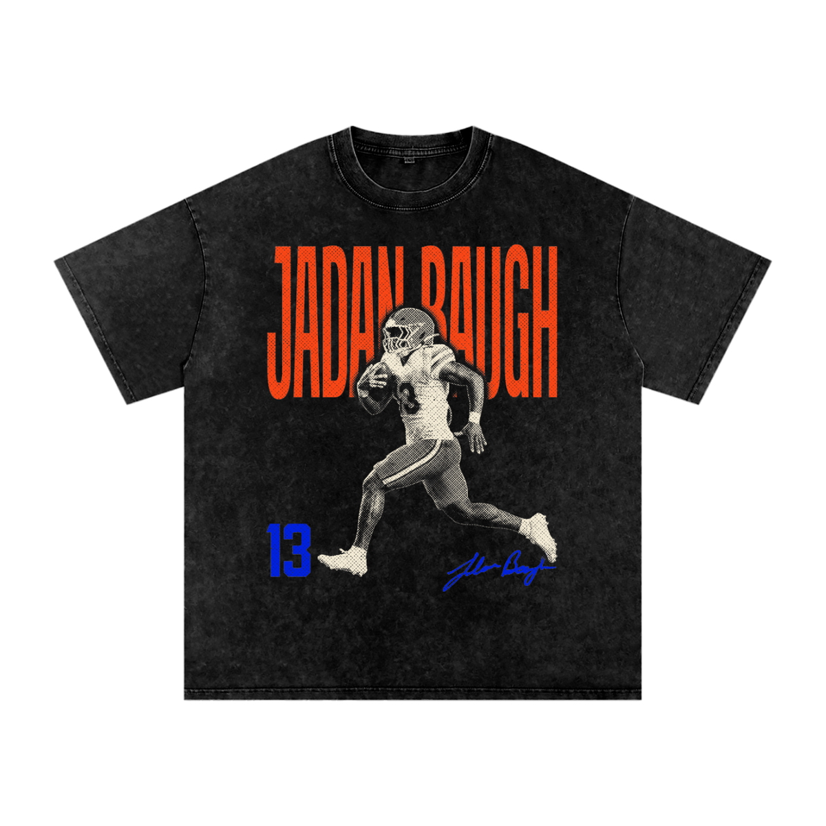 Jadan Baugh Halftone Oversized Washed Tee