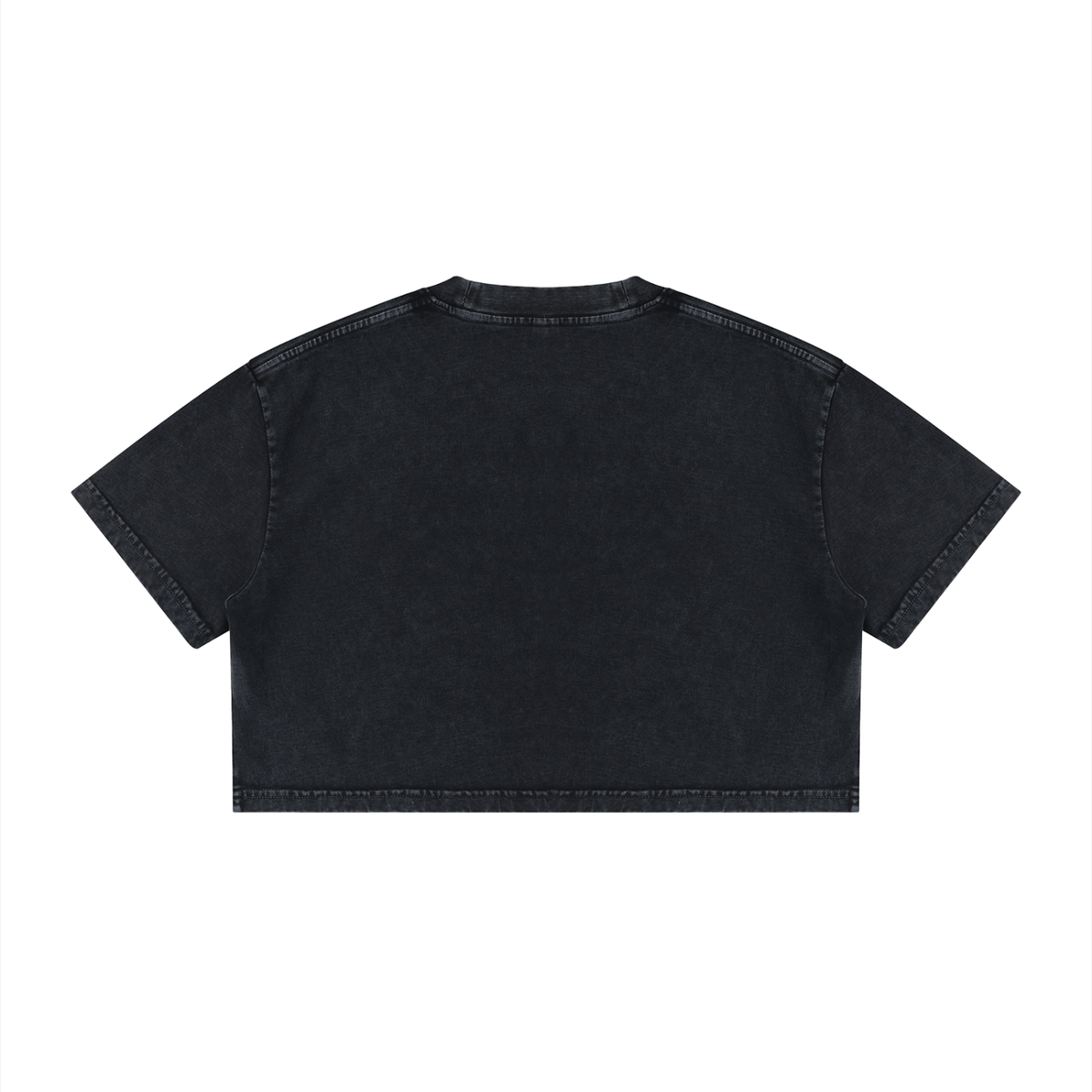 Bo Nix Signature Number Washed Cropped T-shirt