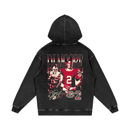 DJ Moore "Vintage" Boxy Heavyweight Hoodie