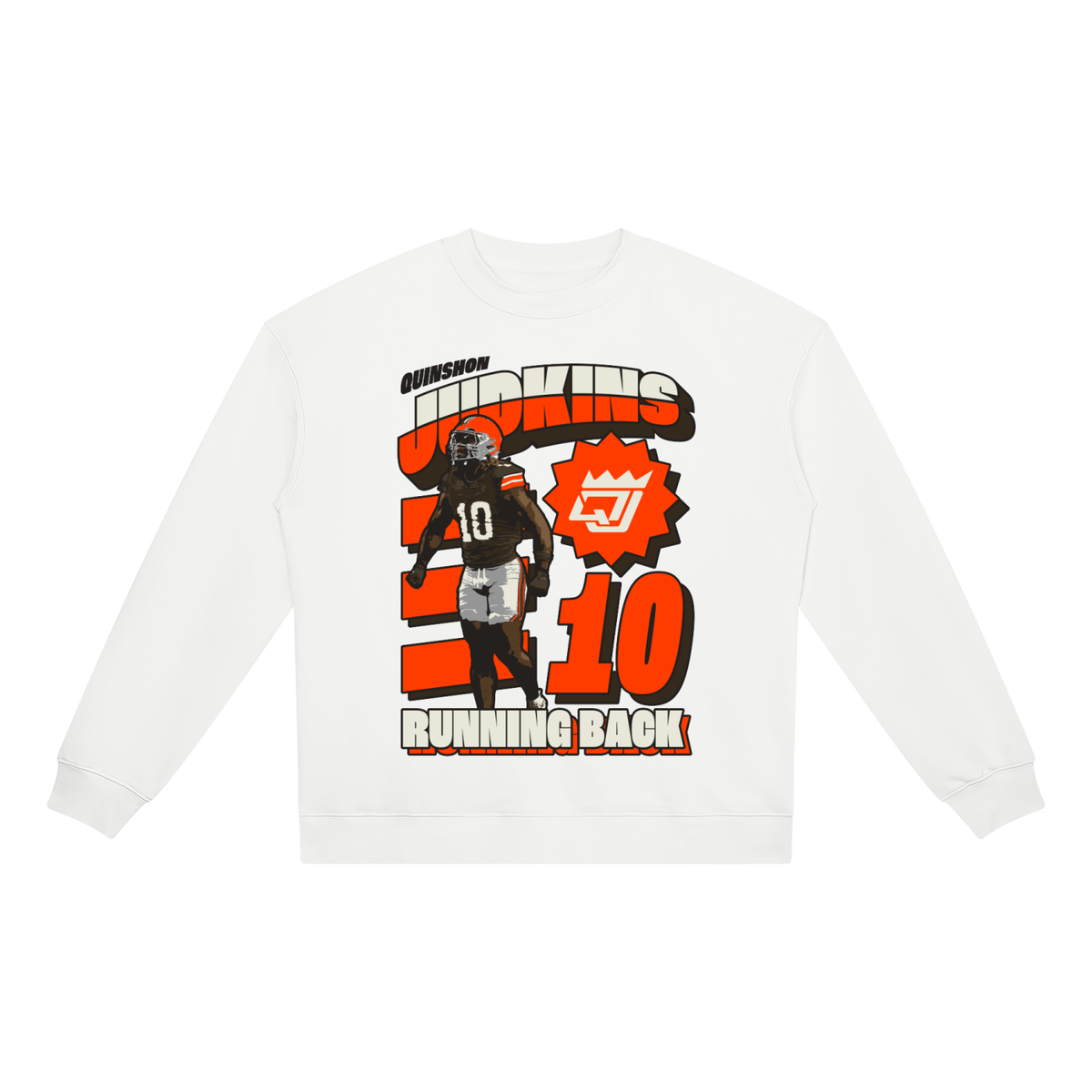Quinshon Judkins Retro Crewneck