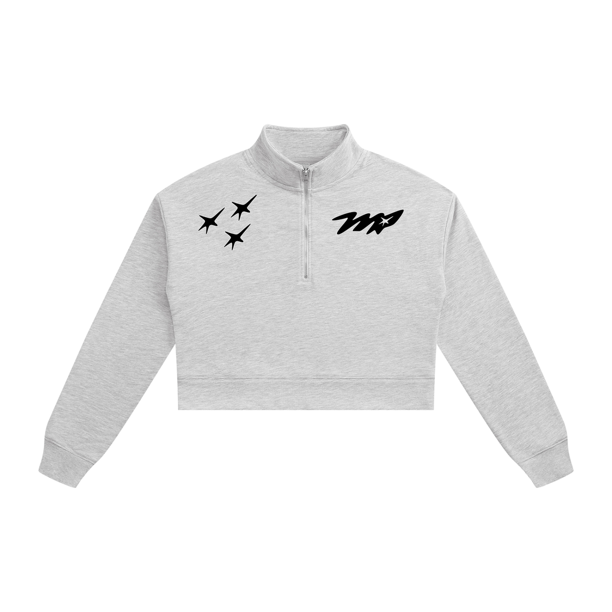 Women's Crop Quarter-Zip Sweatshirt