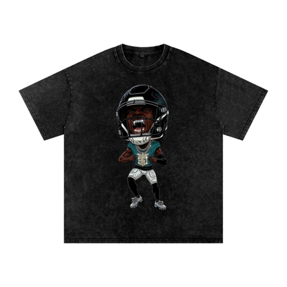Brian Thomas Jr. "Caricature" Boxy T-Shirt