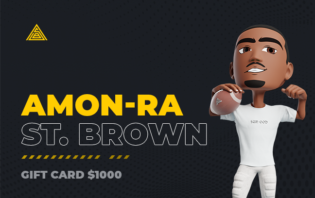 Amon-Ra St. Brown Gift Card for ShopAmonRa.com