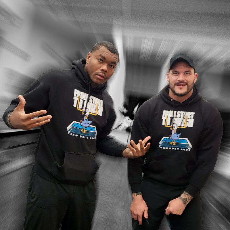 Team Ugly Gang "From Start To Finish" Hoodie Black