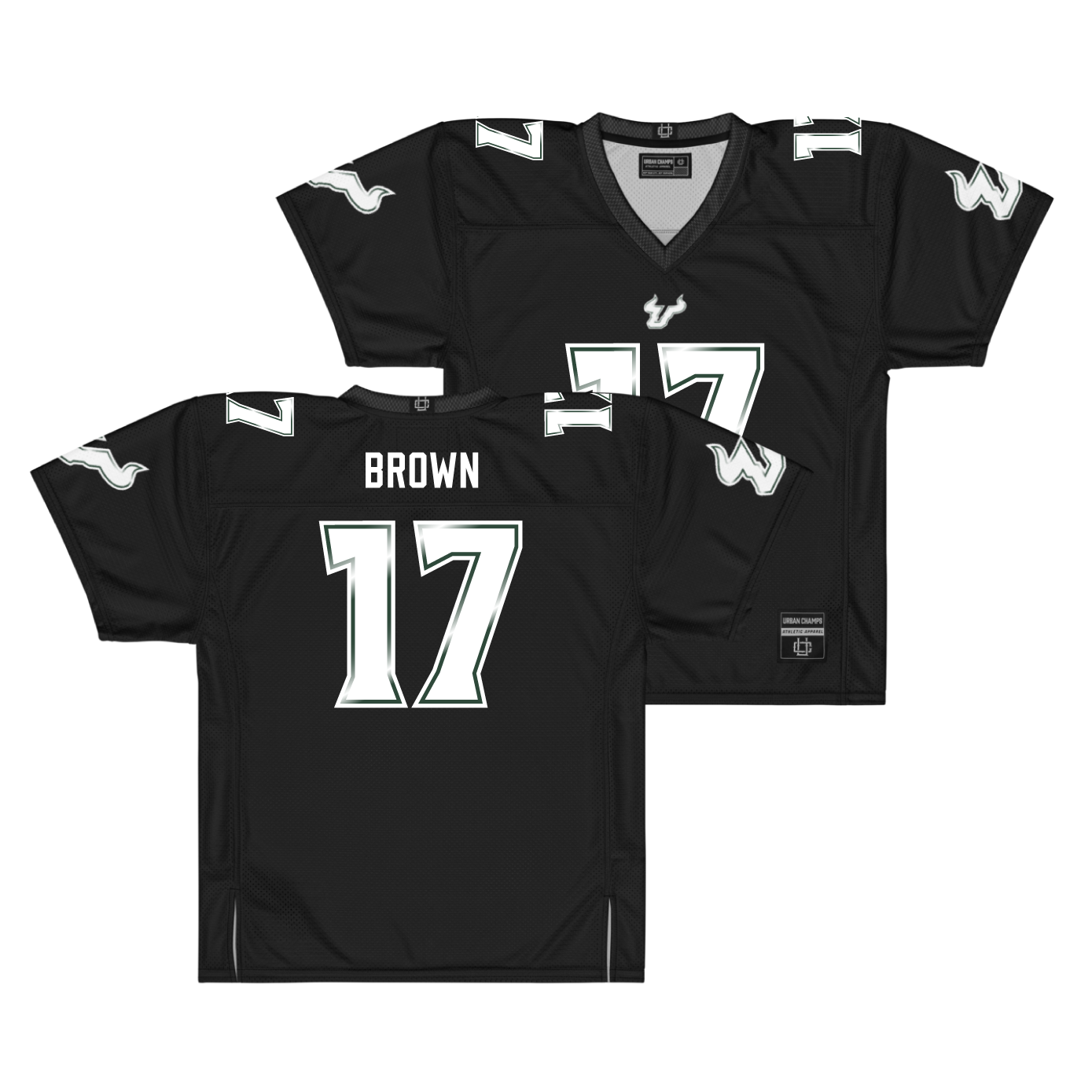 USF Football Black Jersey - Byrum Brown