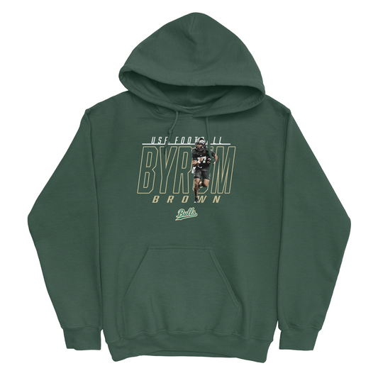 EXCLUSIVE RELEASE: Byrum Brown Illustrated Forest Green Hoodie