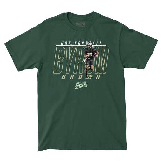 EXCLUSIVE RELEASE: Byrum Brown Illustrated Forest Green Tee