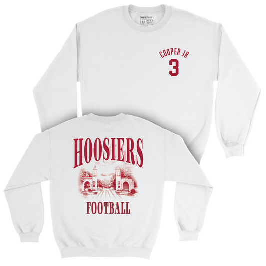 Indiana Football White Gates Crew - Omar Cooper Jr