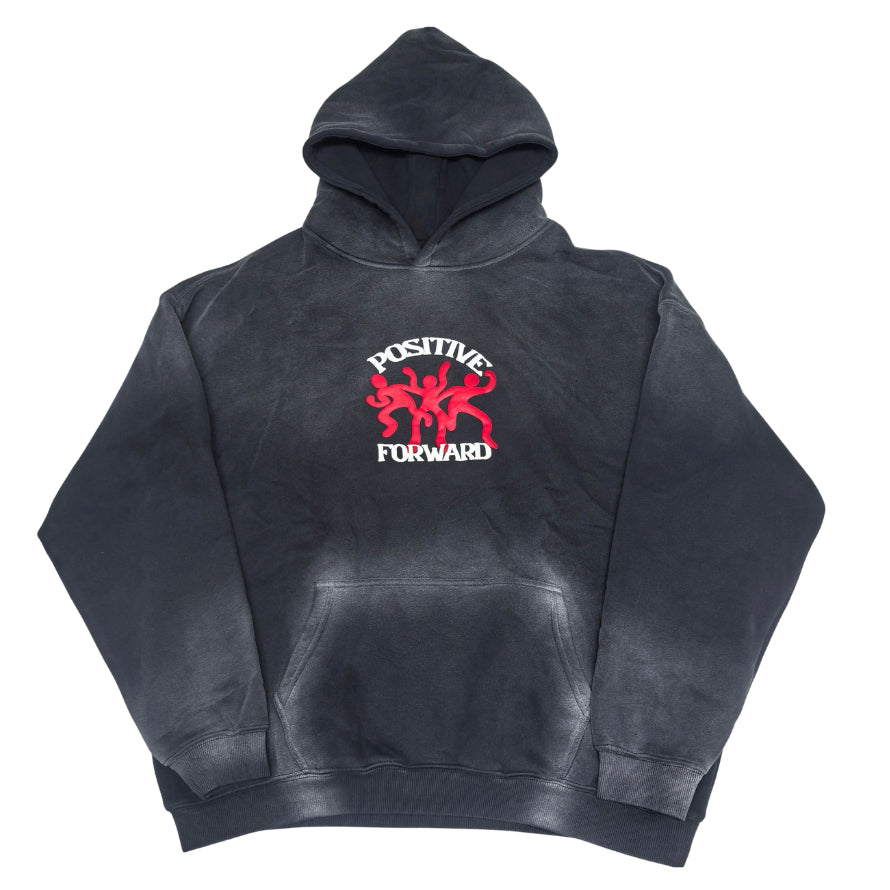 Be A Light Washed Hoodie