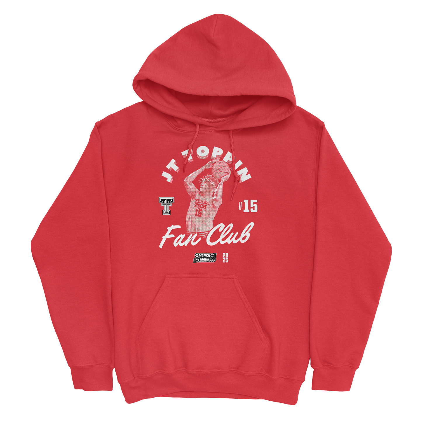 EXCLUSIVE RELEASE: JT Toppin Fan Club Red Hoodie