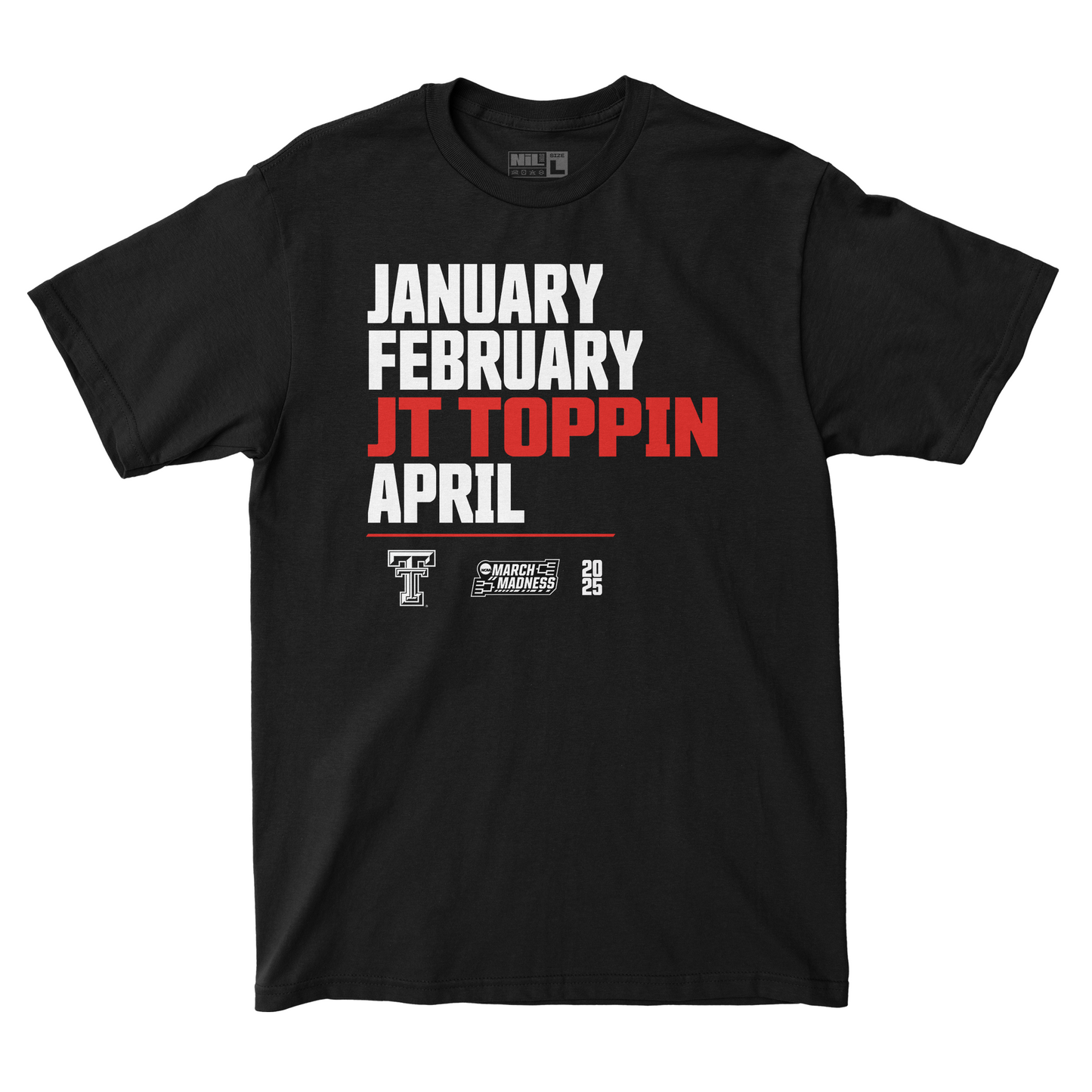 EXCLUSIVE RELEASE: JT Toppin "Madness" Black Tee